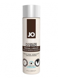 Водно-масляный лубрикант с охлаждающим эффектом JO Silicon free Hybrid Lubricant COOLING - 120 мл. - System JO - купить с доставкой в Череповце
