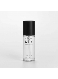 Съедобное cогревающее массажное масло Slow Sex - 50 мл. - Bijoux Indiscrets - купить с доставкой в Череповце