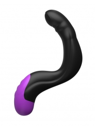 Черно-фиолетовый вибромассажёр простаты Hyper-Pulse P-Spot Massager - Pipedream - в Череповце купить с доставкой