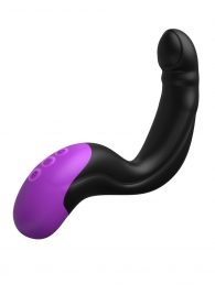 Черно-фиолетовый вибромассажёр простаты Hyper-Pulse P-Spot Massager - Pipedream - в Череповце купить с доставкой