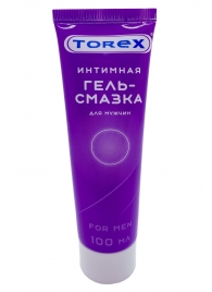 Гель-смазка на водной основе For Men - 100 мл. - Torex - купить с доставкой в Череповце