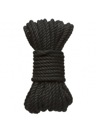 Черная верёвка для связывания и фиксации Bind Tie - 9,14 м. - Doc Johnson - купить с доставкой в Череповце