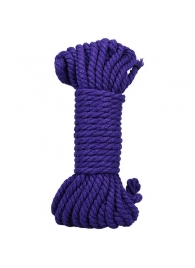 Фиолетовая верёвка для связывания и фиксации Bind Tie - 9,14 м. - Doc Johnson - купить с доставкой в Череповце
