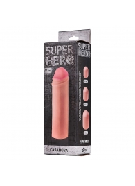 Фаллоудлинитель SUPER HERO Casanova - 18 см. - Lola Games - в Череповце купить с доставкой