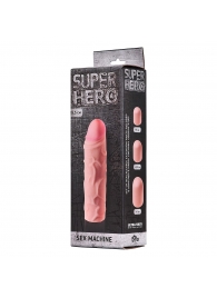 Фаллоудлинитель SUPER HERO Sex Machine - 15,5 см. - Lola Games - в Череповце купить с доставкой