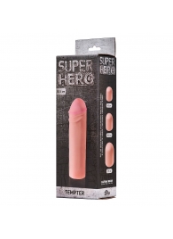Фаллоудлинитель SUPER HERO Tempter - 16 см. - Lola Games - в Череповце купить с доставкой