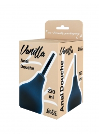 Черный анальный душ Anal Douche L - Lola Games - купить с доставкой в Череповце