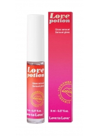 Возбуждающий блеск для губ Love Potion - 8 мл. - Love to Love - купить с доставкой в Череповце