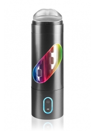 Перезаряжаемый мастурбатор-ротик Extreme Toyz Rechargeable Roto-Bator Mouth - Pipedream - в Череповце купить с доставкой