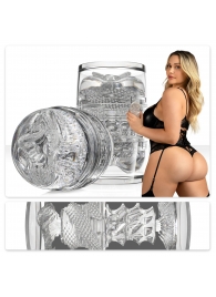 Прозрачный двусторонний мастурбатор Fleshlight Quickshot Mia Malkova - Fleshlight - в Череповце купить с доставкой
