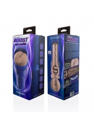 Телесный мастурбатор-анус Fleshlight Boost Blast Female - Fleshlight - в Череповце купить с доставкой