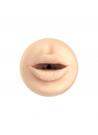 Телесный мастурбатор-ротик Feel Stroker Mouth - Kiiroo - в Череповце купить с доставкой