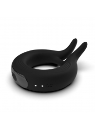 Черное эрекционное кольцо Marry Me Rechargeable Vibrating Cockring - Adrien Lastic - в Череповце купить с доставкой