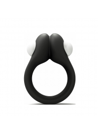 Черное эрекционное кольцо Zippy Vibrating Ring With Bullet - Adrien Lastic - в Череповце купить с доставкой