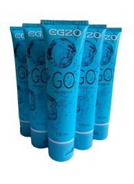 Набор из 5 пролонгирующих лубрикантов на водной основе Egzo Go (по 100 мл.) - EGZO - купить с доставкой в Череповце