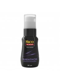 Пролонгирующая гель-смазка Sico Marathon - 50 мл. - Sico - купить с доставкой в Череповце