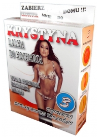 Надувная секс-кукла Krystyna - Boys of Toys - в Череповце купить с доставкой