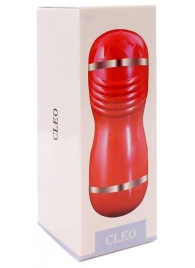 Двусторонний мастурбатор в колбе Cleo - вагина и ротик - Boys of Toys - в Череповце купить с доставкой