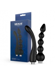Набор из 2 насадок для анального душа Shower Douche Duo Kit - Nexus Range - купить с доставкой в Череповце