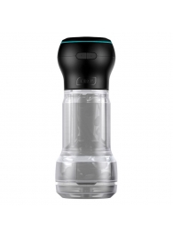Набор PowerBlow   Feel Pocket Stroker Crystal: мастурбатор и интерактивная насадка - Kiiroo - в Череповце купить с доставкой