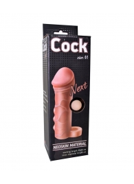 Фаллоудлинитель с кольцом COCK size M - 15 см. - LOVETOY (А-Полимер) - в Череповце купить с доставкой
