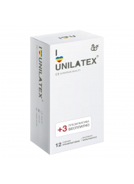 Разноцветные ароматизированные презервативы Unilatex Multifruit  - 12 шт. + 3 шт. в подарок - Unilatex - купить с доставкой в Череповце
