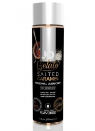 Лубрикант с ароматом солёной карамели JO GELATO SALTED CARAMEL - 120 мл. - System JO - купить с доставкой в Череповце