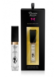 Стимулирующий блеск для губ Baiser Brulant Gloss Plaisirs Secrets - 7 мл. - Plaisir Secret - купить с доставкой в Череповце