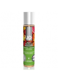 Смазка с ароматом тропических фруктов JO Flavored Tropical Passion - 30 мл. - System JO - купить с доставкой в Череповце