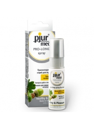 Пролонгирующий спрей с экстрактом дуба и пантенолом pjur MED Pro-long Spray - 20 мл. - Pjur - купить с доставкой в Череповце