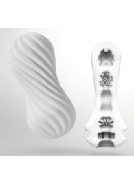 Мастурбатор FLEX Silky White с мягким рельефом - Tenga - в Череповце купить с доставкой