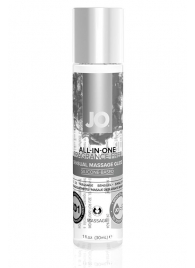 Массажный гель ALL-IN-ONE Massage Oil Sensual нейтральный - 30 мл. - System JO - купить с доставкой в Череповце