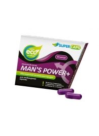 Капсулы для мужчин Man s Power+ с гранулированным семенем - 10 капсул (0,35 гр.) - SuperCaps - купить с доставкой в Череповце