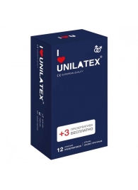 Ультрапрочные презервативы Unilatex Extra Strong - 12 шт. + 3 шт. в подарок - Unilatex - купить с доставкой в Череповце