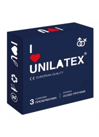 Ультрапрочные презервативы Unilatex Extra Strong - 3 шт. - Unilatex - купить с доставкой в Череповце