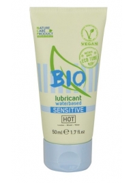 Органический лубрикант для чувствительной кожи Bio Sensitive - 50 мл. - HOT - купить с доставкой в Череповце
