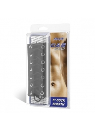 Сбруя на член на шнуровке 5  Cock Sheath - BlueLine - купить с доставкой в Череповце