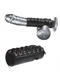 Сбруя на член на шнуровке 5  Cock Sheath - BlueLine - купить с доставкой в Череповце