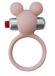 Розовое эрекционное виброколечко Emotions Minnie Light pink - Lola Games - в Череповце купить с доставкой