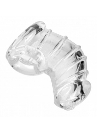 Насадка для ограничения эрекции Detained Soft Body Chastity Cage - XR Brands - купить с доставкой в Череповце
