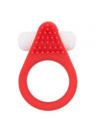 Красное эрекционное кольцо LIT-UP SILICONE STIMU RING 1 RED - Dream Toys - в Череповце купить с доставкой