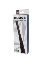 Чёрная плеть BLAZE WHIP BLACK - Dream Toys - купить с доставкой в Череповце