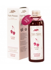Эликсир Triple Pleasure  Горячая вишня  - 130 гр. - JULEJU - купить с доставкой в Череповце