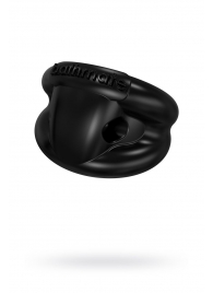 Чёрное эрекционное виброкольцо Strength - Bathmate - в Череповце купить с доставкой