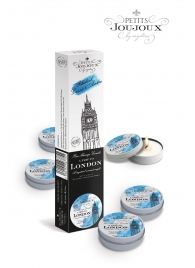 Набор из 5 свечей Petits Joujoux London с ароматом ревеня, амбры и чёрной смородины - MyStim - купить с доставкой в Череповце