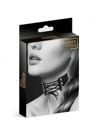 Оригинальный ошейник-чокер со шнуровкой - Bijoux Pour Toi - купить с доставкой в Череповце