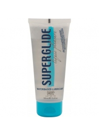 Интимная смазка на водной основе Superglide - 100 мл. - HOT - купить с доставкой в Череповце
