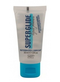 Гель-смазка на водной основе для чувствительной кожи Superglide - 30 мл. - HOT - купить с доставкой в Череповце