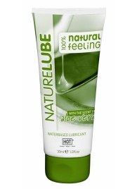 Смазка на водной основе с алоэ вера Nature Lube - 30 мл. - HOT - купить с доставкой в Череповце