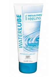 Гель-смазка на основе чистой родниковой воды WaterLube - 30 мл. - HOT - купить с доставкой в Череповце